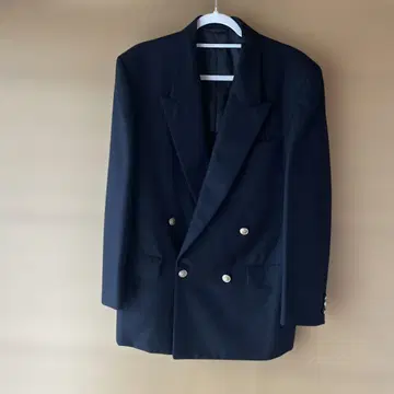 네이비 블레이저 더블 브레스트 골드 버튼 A6