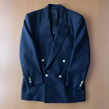 네이비 블레이저 더블 브레스트 골드 버튼 A6