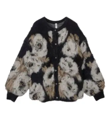 AMERI VERONICA JACQUARD KNIT CARDIGAN
