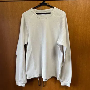 BONBON 와플 크루넥 T XL (white)