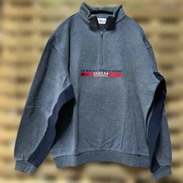 Sergio Tacchini 하프 지퍼 트레이닝복 그레이