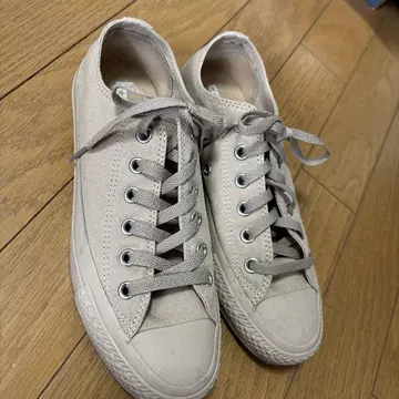 레어! Converse All Star 베이지 스니커즈