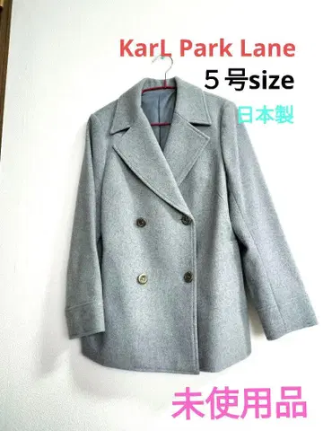 Jackal 140 S 그레이 더블 브레스트 코트