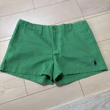 폴로 랄프 로렌 그린 컬러 숏팬츠