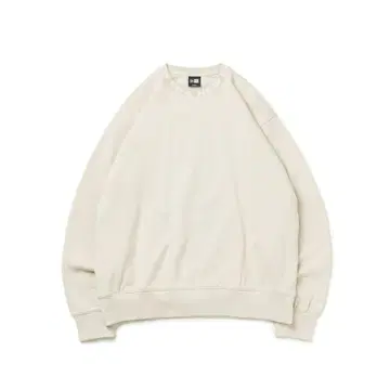 쭈리 오버 사이즈 맨투맨 크루넥 Jacquard Logo