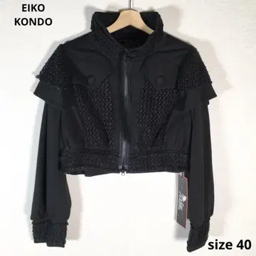 미사용품 EIKO KONDO 에이코 콘도 숏 기장 자켓 40