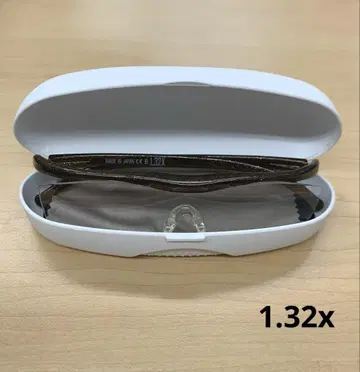 미사용 새상품 하즈키 루페 컴팩트 1.32x 브라운