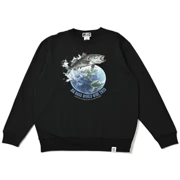 BIG BASS WORLD WIDE 2025 크루넥 스웨트