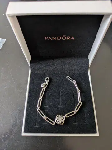 Pandora 실버 체인 팔찌