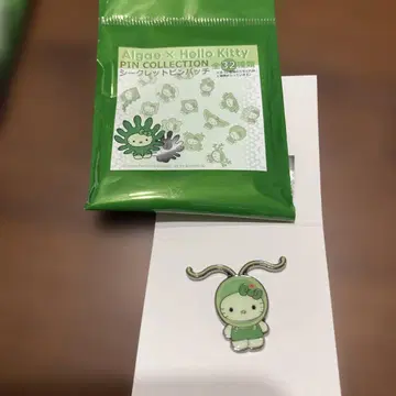 오사카 간사이 박람회 일본관 Hello Kitty 아르가 핀 배지