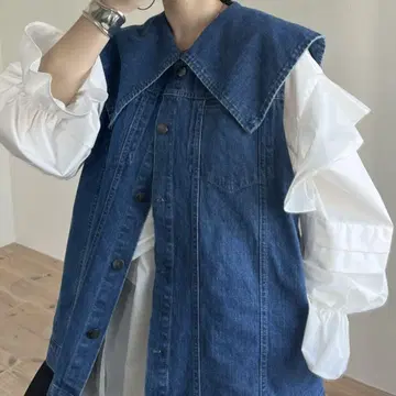 데님 베스트 wee9s