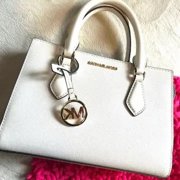 MICHAEL KORS 화이트 핸드백