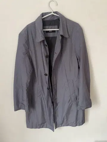 BOSS 그레이 스텐카라 코트 hugo boss UK48