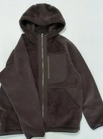 UNIQLO 화이트 마운티니어링 플리스 자켓 M
