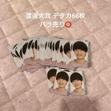 와타나베 타이거 데이터 카드 묶음 판매 66장