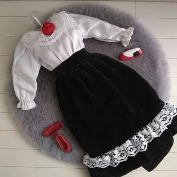 모모코 인형 바비 옷 갈아입기 의류 블라우스풍 드레스