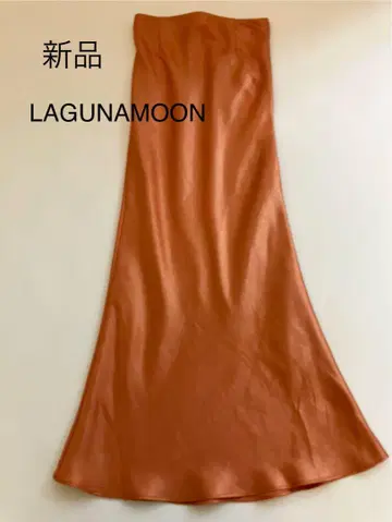 LAGUNAMOON 새상품 오렌지 타이트 스커트