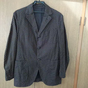 EVISU YAMANE 물방울 패턴 테일러드 자켓