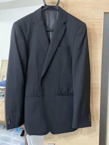 TOPVALU 블랙 비즈니스 정장 셋업