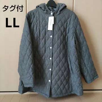 미사용 새상품 퀼트 코트 퀼팅 아우터 여성용 빅 사이즈 LL