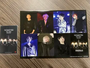 BTS MOVIE WEEKS WINGS 스티커 기사용 무비티켓 세트