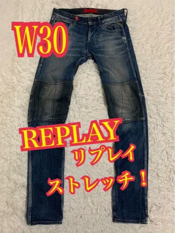 REPLAY 리플레이 데님 청바지 스트레치 W30