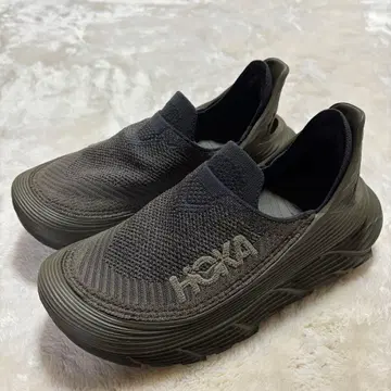 컨디션 최상 HOKA U RESTORE TC 다크 올리브 24cm