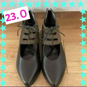 SALE 피즈린 23.0 폭넓은 멋진 펌프스 가죽 펌프스