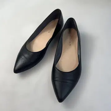 HIMIKO  펌프스 23.5cm 블랙 가죽 스틸레토