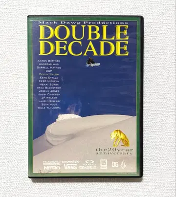 스노우보드 DVD 맥다우 더블 디케이드