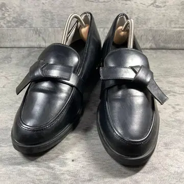 새상품급 [ RANDA ] 란다 펄힐 로퍼 블랙 25.5cm