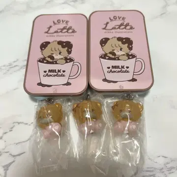 mikko 슬라이드 캔 메지루시 액세서리 라떼 5개 세트