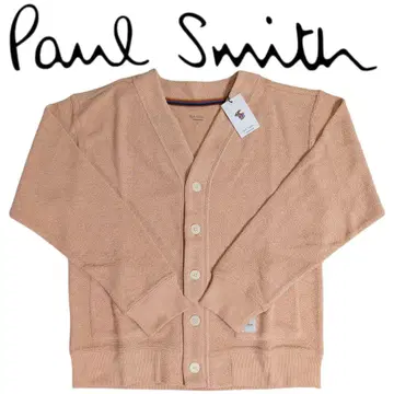 폴스미스 니트 가디건 M 스트라이프 핑크 남성용