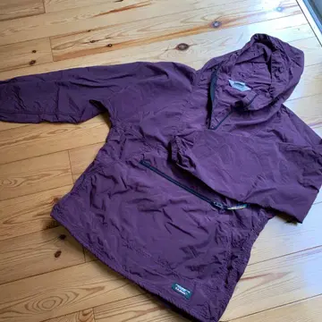 L.L.Bean 후드 부착 퍼플 마운틴 파카
