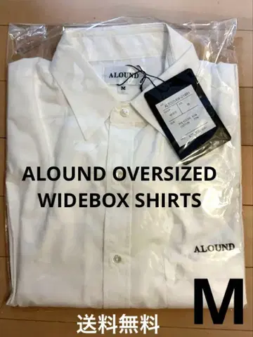 무료배송 ALOUND OVERSIZED WIDEBOX SHIRTS M