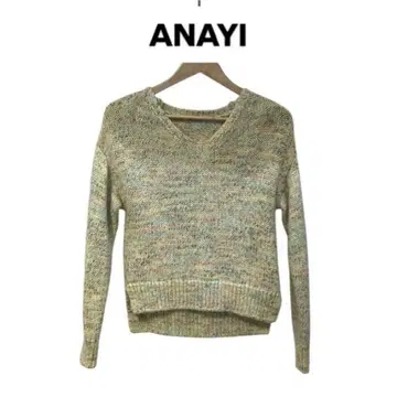[ M3 ] ANAYI 멀티 컬러 V넥 니트 스웨터