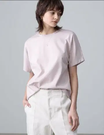 ebure ELLESHOP 한정판 퓨어 오가닉 바이오 크루넥 티셔츠