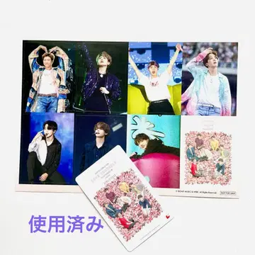 BTS 영화 LOVE YOURSELF 스티커와 기사용 무비티켓
