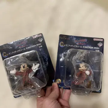 제일복권 미키마우스 판타지아 키링 C상 2개 세트