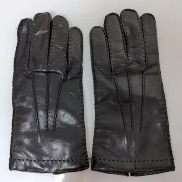 플라티나사 블랙 가죽 장갑 내퍼 가죽 미사용 새상품