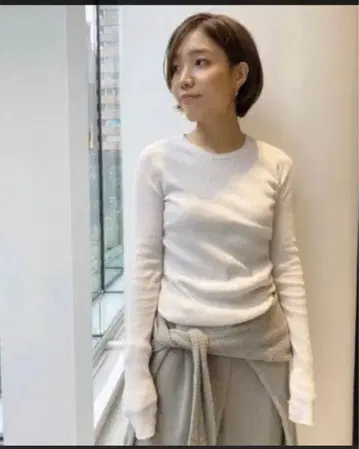 라빠르망 GOOD GRIEF RIB L/S TOP