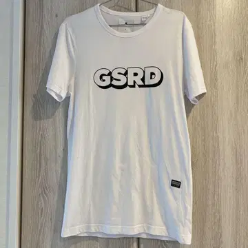 G-STAR GSRD 로고 티셔츠 화이트