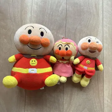 호빵맨 봉제 인형 세트