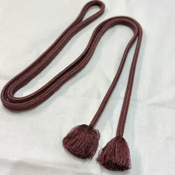 도묘 허리띠 팥색