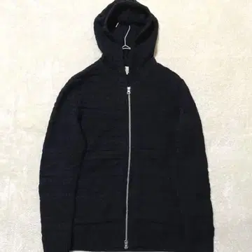 [ 새상품급 ] 빔즈 케이블 니트 집업 후드티 블랙 S