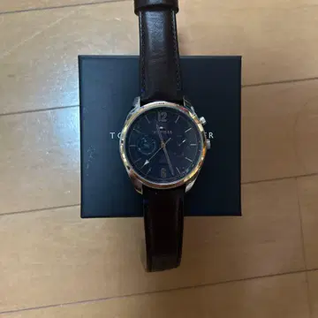TOMMY HILFIGER 쿼츠 손목시계 블랙