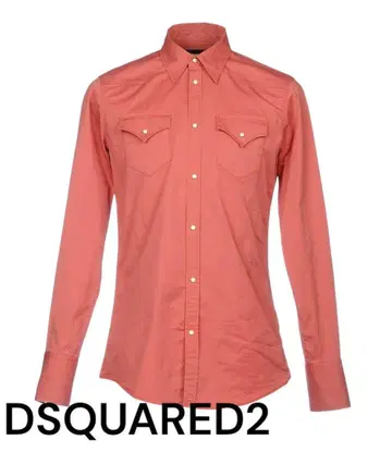 DSQUARED2 핑크 긴팔 셔츠 46
