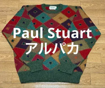 폴 스튜어트 Paul Stuart 손뜨개질 핸드 니트 스웨터