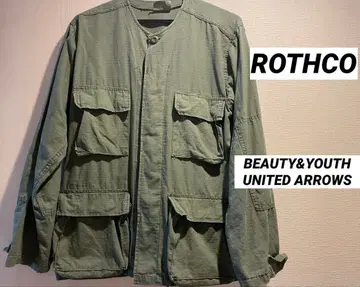 [처분 가격] ROTHCO 유나이티드 애로우즈 노카라 밀리터리 자켓
