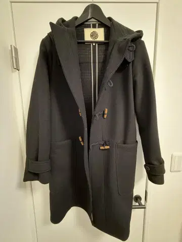 [ oasis ] Pretty Green 블랙 더플 코트 사이즈 3